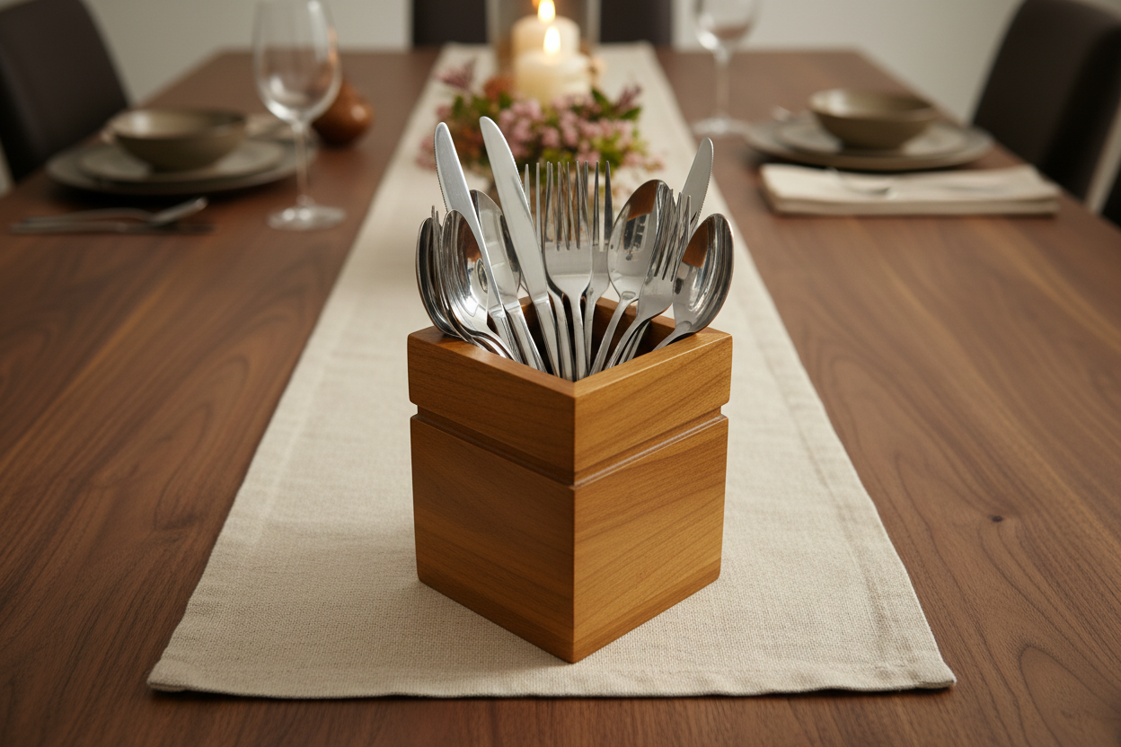 Cutlery Holder | Square | Pen Stand | Spoon Stand | Home Decor