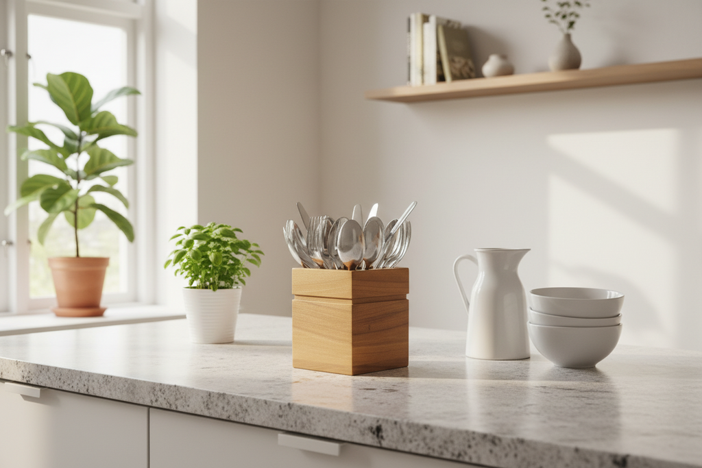 Cutlery Holder | Square | Pen Stand | Spoon Stand | Home Decor