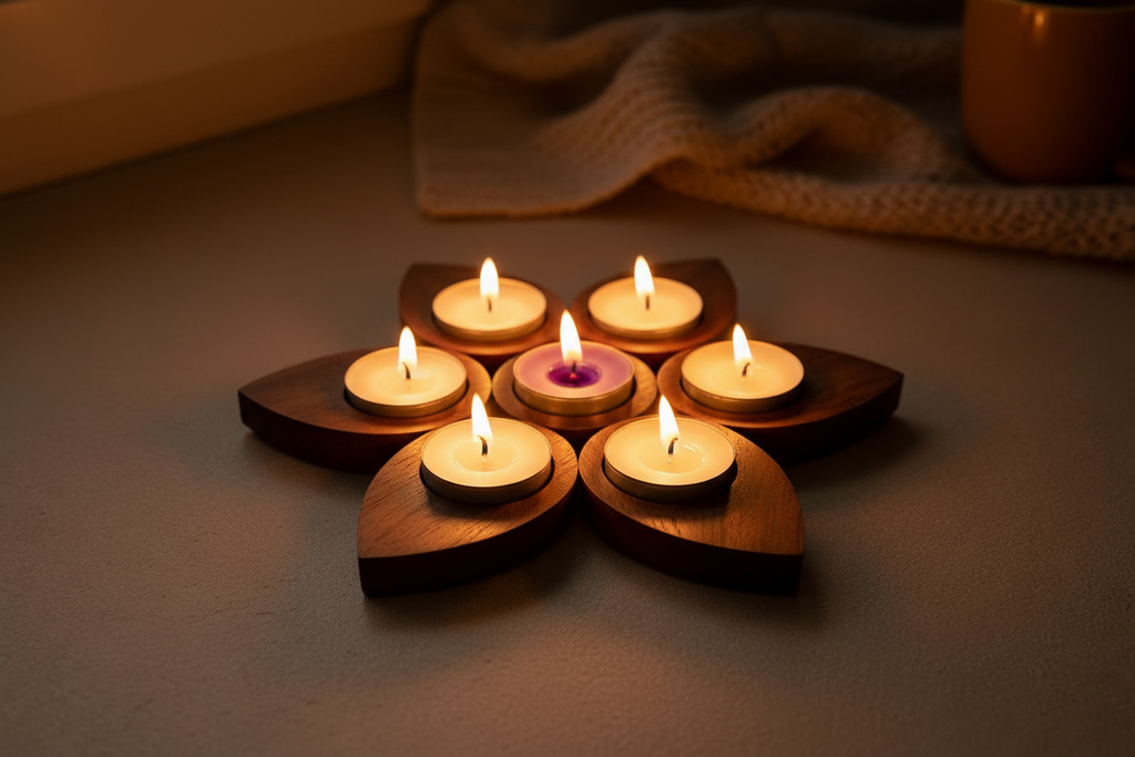 Diyas | Drop shape | set of 7 pcs | Home Decor Goa