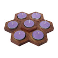 Diyas | Hexagon shape | set of 7 pcs | Home Decor Goa